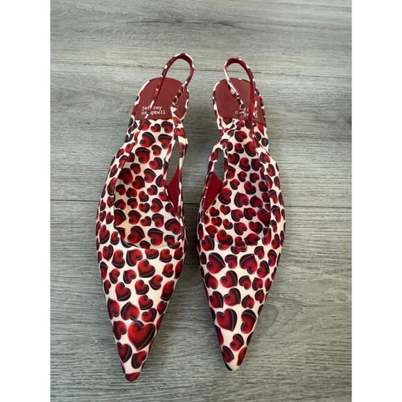 Jeffrey Campbell Shoes - Jeffrey Campbell Slingback Pumps. Heart Motif size 9 New No Box
